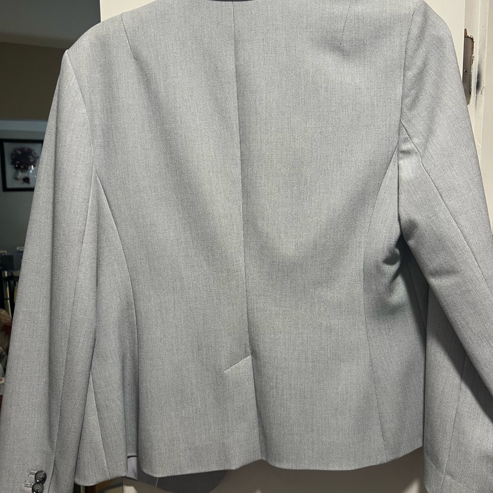 Banana Republic classic fit Gray women’s blazer 10P - Picture 4 of 5